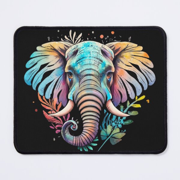 Item preview, Watercolour Head Elephant designed and sold by Pawel Oska.
