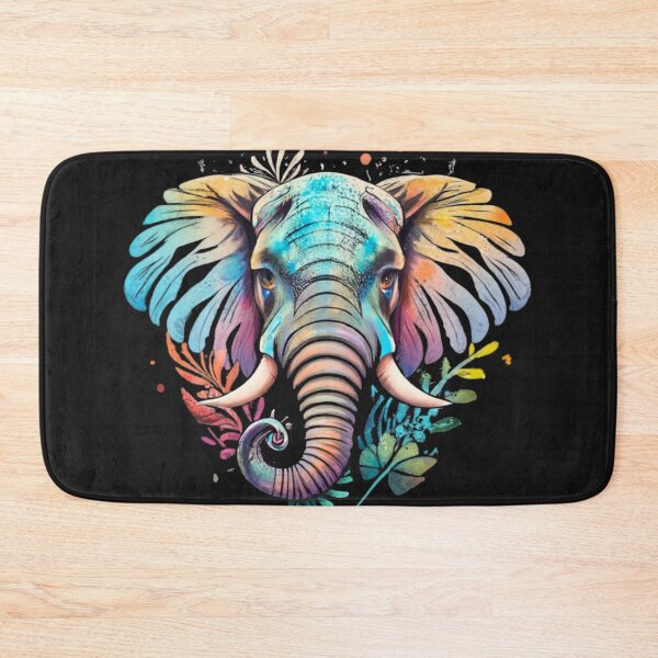 Item preview, Watercolour Head Elephant  designed and sold by Pawel Oska.