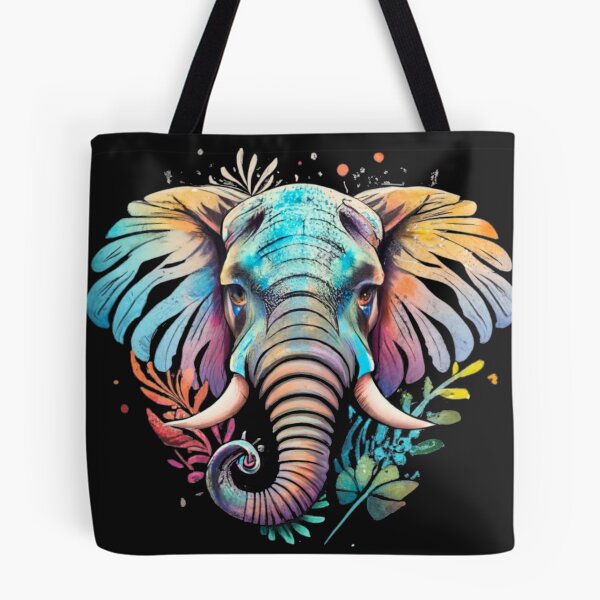 Item preview, Watercolour Head Elephant  designed and sold by Pawel Oska.