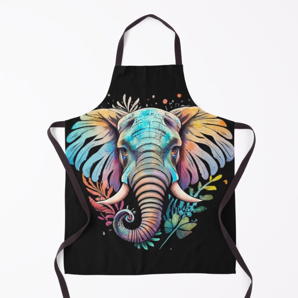 Item preview, Watercolour Head Elephant designed and sold by Pawel Oska.