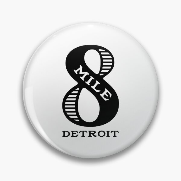 Item preview, 8 Mile Road - Detroit designed and sold by KickStart-Molly.