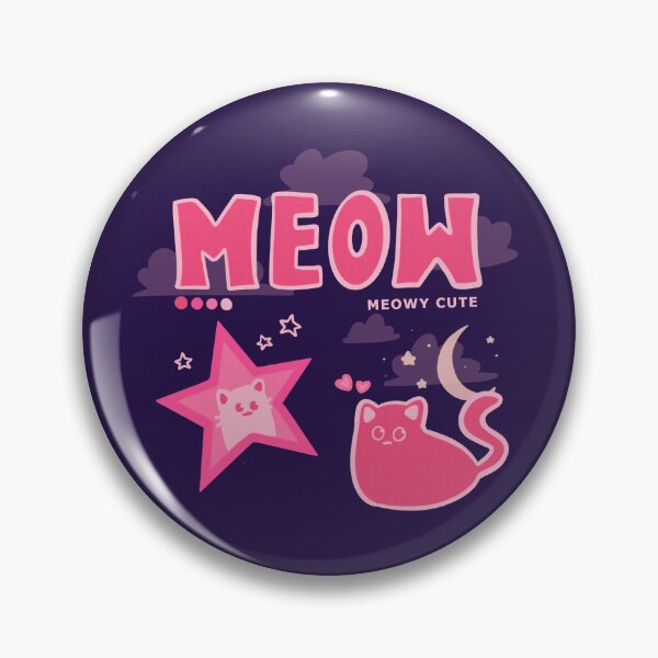Item preview, MEOW - Meowy Cute! designed and sold by sillycattos.