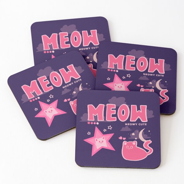 Item preview, MEOW - Meowy Cute! designed and sold by sillycattos.