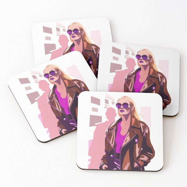 Item preview, Pink Pop: The Enchanting Blond in Trench designed and sold by quoting.