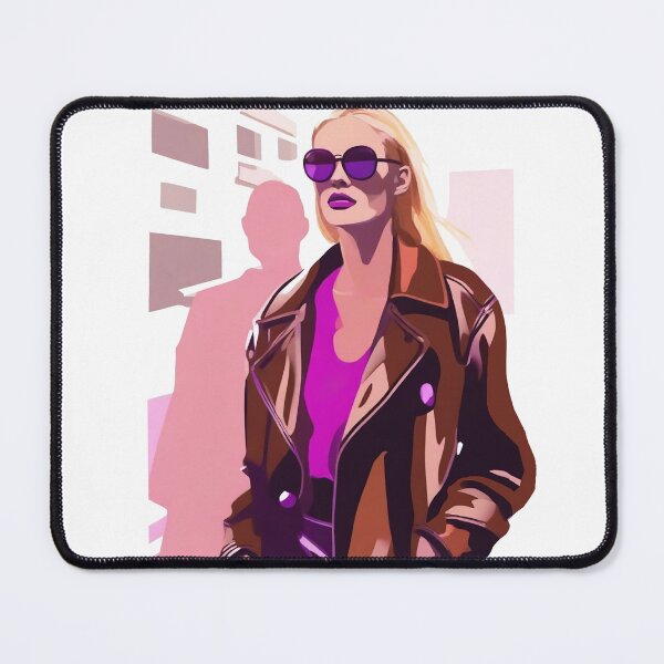 Item preview, Pink Pop: The Enchanting Blond in Trench designed and sold by quoting.