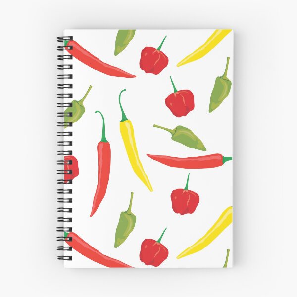 Item preview, Chili pepper pattern designed and sold by knappidesign.