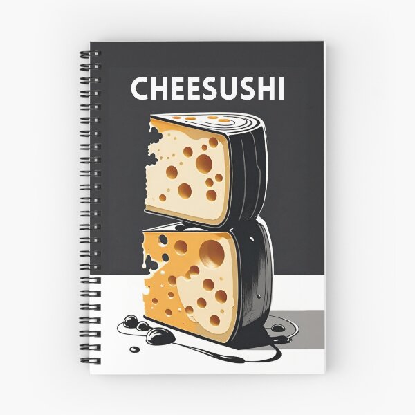 Item preview, Cheesushi Illustration: Stacked Scandinavian Cheese Resembling Sushi designed and sold by ironpalette.