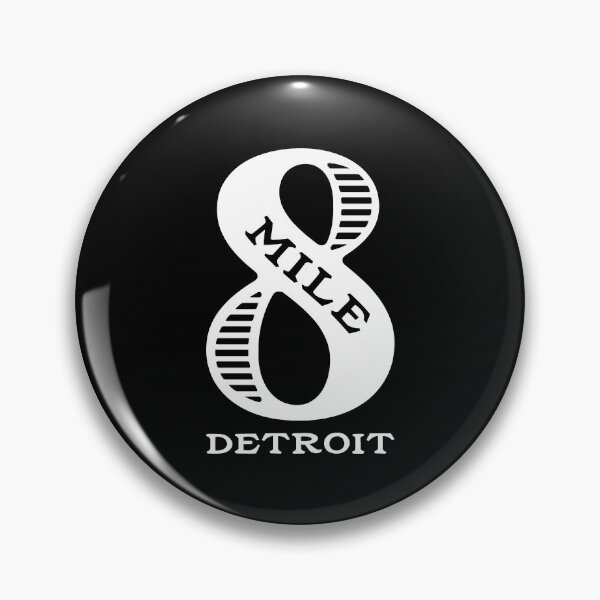 Item preview, 8 Mile Road - Detroit designed and sold by KickStart-Molly.