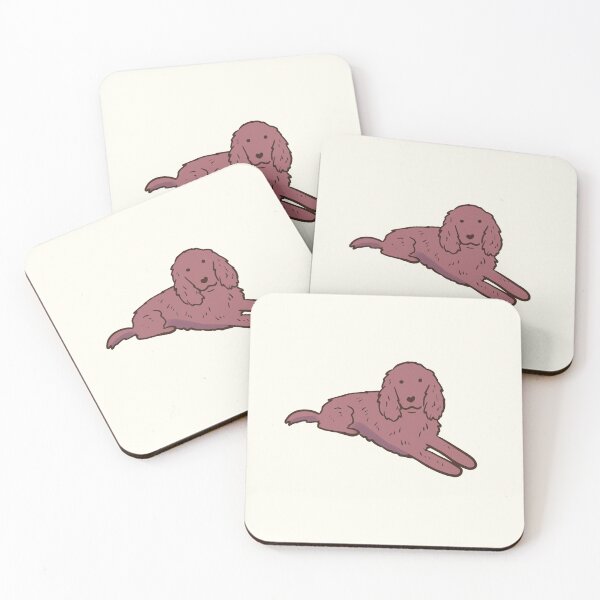 Item preview, field spaniel dog sitting  designed and sold by Mayarart.