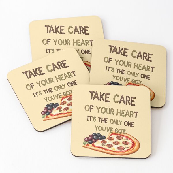 Item preview, Take care of your heart. It's the only one you've got. designed and sold by @ndrys.