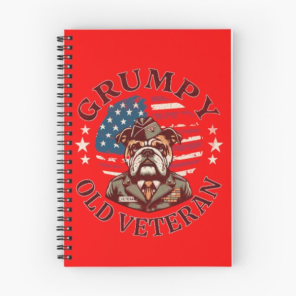 Item preview, Grumpy Old Veteran designed and sold by DadDrivenDesign.