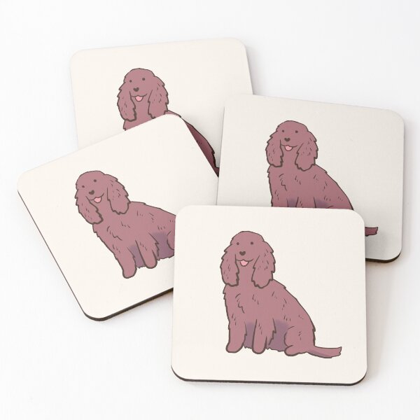 Item preview, field spaniel dog illustration  designed and sold by Mayarart.