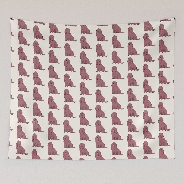 Item preview, field spaniel dog illustration  designed and sold by Mayarart.