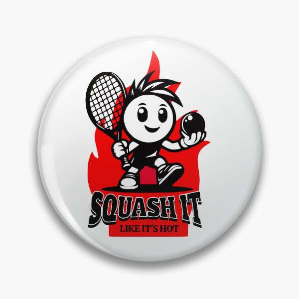 Item preview, Squash player designed and sold by Graffik-Peeps.