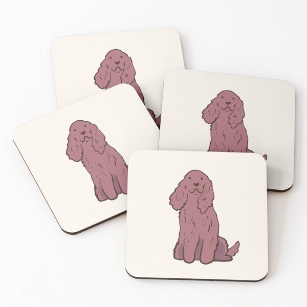 Item preview, field spaniel dog illustration  designed and sold by Mayarart.
