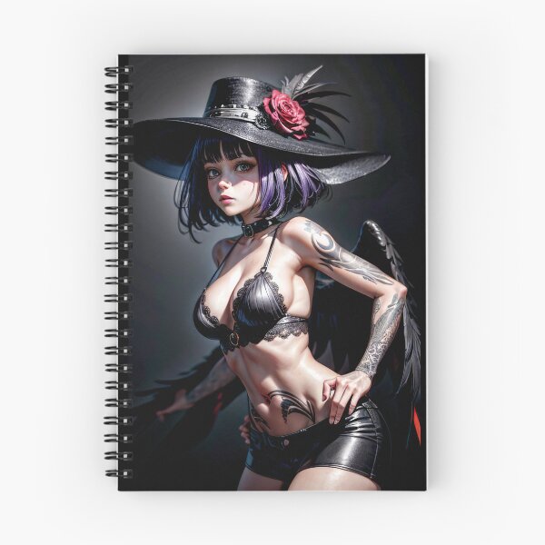 Item preview, Hermosa bruja con alas negras designed and sold by NPC-Trader.