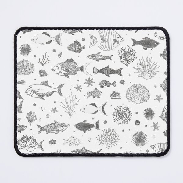 Item preview, Tiny Marine Biology Beautiful Minimalist Pattern designed and sold by Uday24.