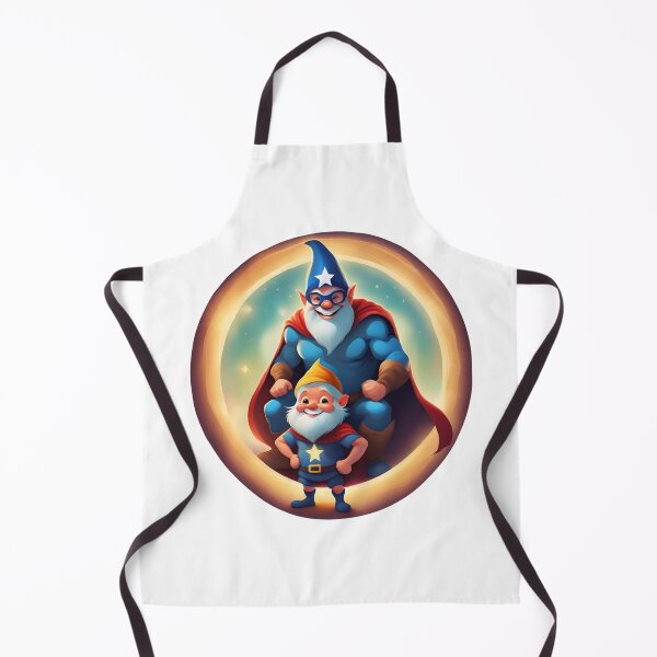 Item preview, A Father's Day Gnome as a superhero dad designed and sold by PrintCreations9.