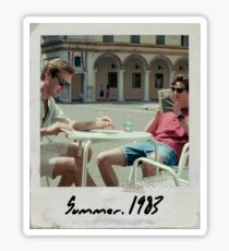Call Me By Your Name Polaroid #2 Sticker