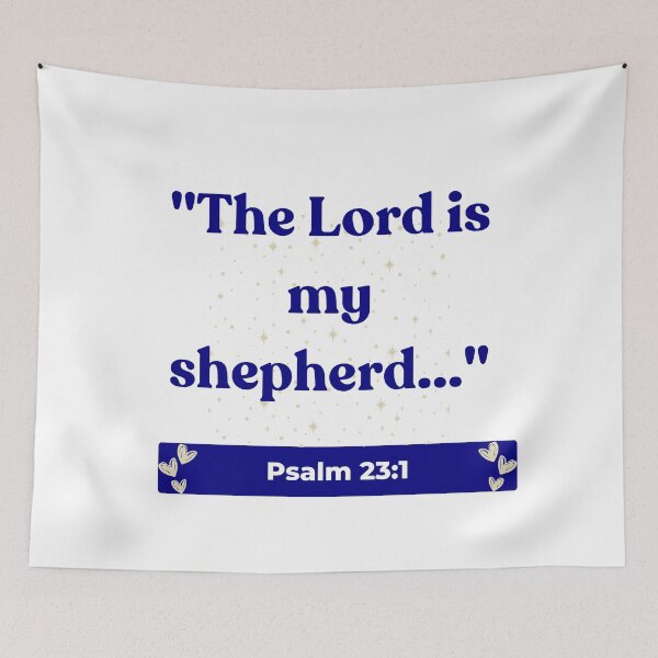 Item preview, Shepherd's Care: Finding Comfort in God's Guidance, Psalm 23:1 designed and sold by ebocraft.