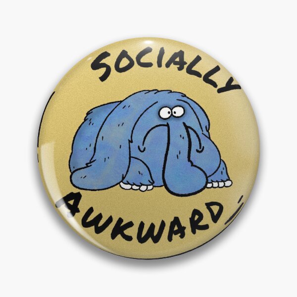 Item preview, Cinnamini Monster Socially Awkward designed and sold by Mattdahuman.
