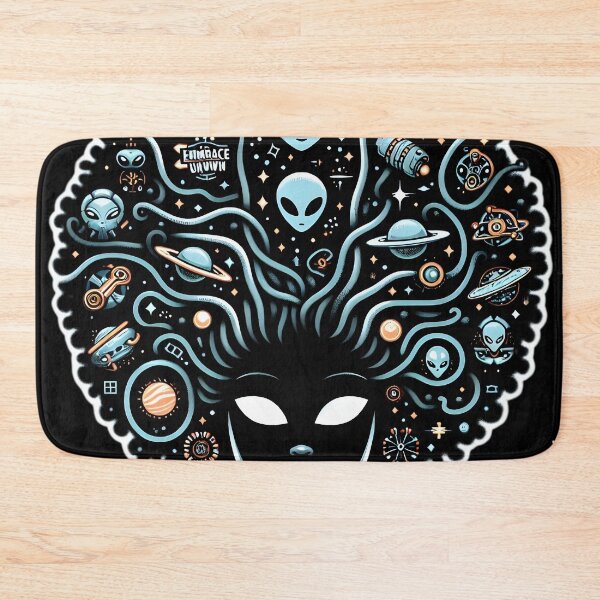 Item preview, Afro-futurism Black Girl Sci-fi designed and sold by KitonicTees.