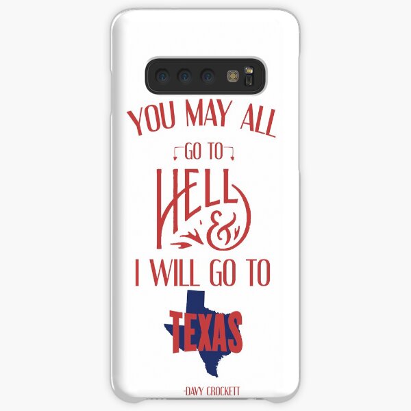 Texas Davy Crockett Tee Samsung Galaxy Snap Case