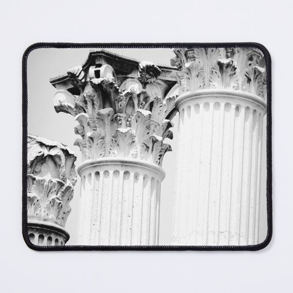 Item preview, Roman Columns Cordoba Black and White Vertical designed and sold by eddiebarronshop.