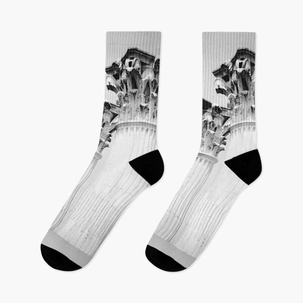 Item preview, Roman Columns Cordoba Black and White Vertical designed and sold by eddiebarronshop.