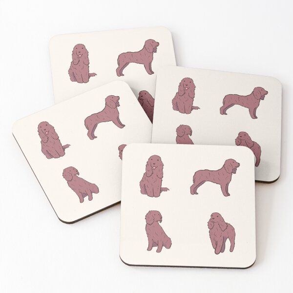 Item preview, Field spaniel dog illustration pack designed and sold by Mayarart.