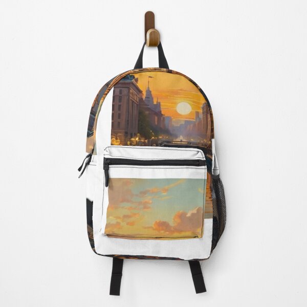 Item preview, A cityscape during sunset designed and sold by KilianSzmid.