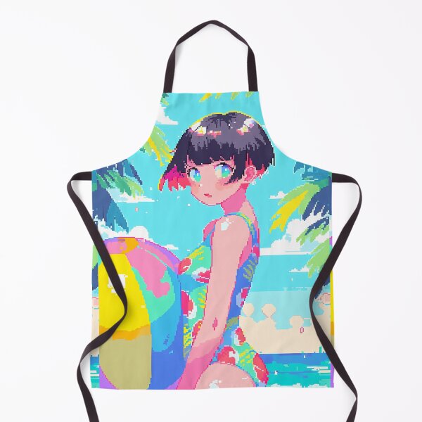 Artikelvorschau, Niedlicher Anime-Tomboy aus den 80ern – Pixelkunst entworfen und verkauft von octoboobs.