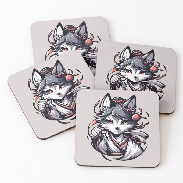 Item preview, Nippon's Fierce Spirit: Chibi Japanese Wolf designed and sold by Kwanbaba21.