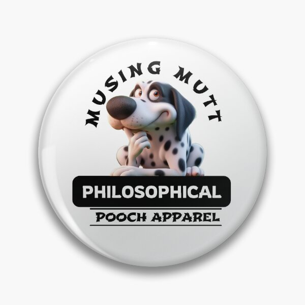 Item preview, Musing Mutt: Philosophical Pooch Apparel designed and sold by Hungry-Murphy.