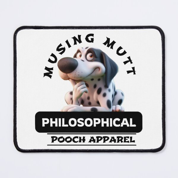 Item preview, Musing Mutt: Philosophical Pooch Apparel designed and sold by Hungry-Murphy.