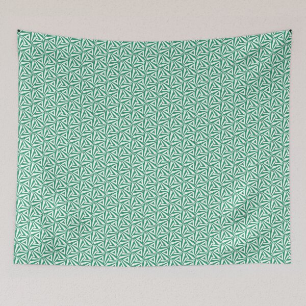 Item preview, Green Intertwined Lines designed and sold by Lisetta Collection.