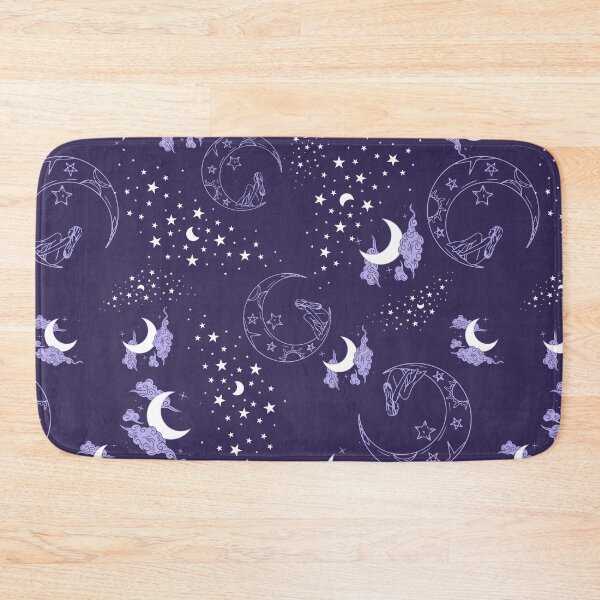 Item preview, Moons and stars in a night sky designed and sold by BritishDelights.