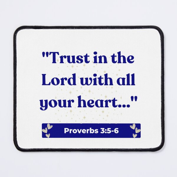 Item preview, Faithful Trust: Lean on God, Proverbs 3:5-6 designed and sold by ebocraft.