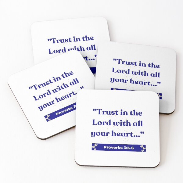 Item preview, Faithful Trust: Lean on God, Proverbs 3:5-6 designed and sold by ebocraft.