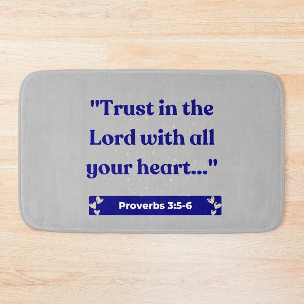 Item preview, Faithful Trust: Lean on God, Proverbs 3:5-6 designed and sold by ebocraft.