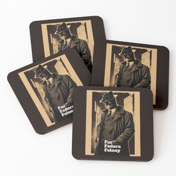 Item preview, Criminal Cat. Fure & Fedora & Felony. designed and sold by GiveMeMood.