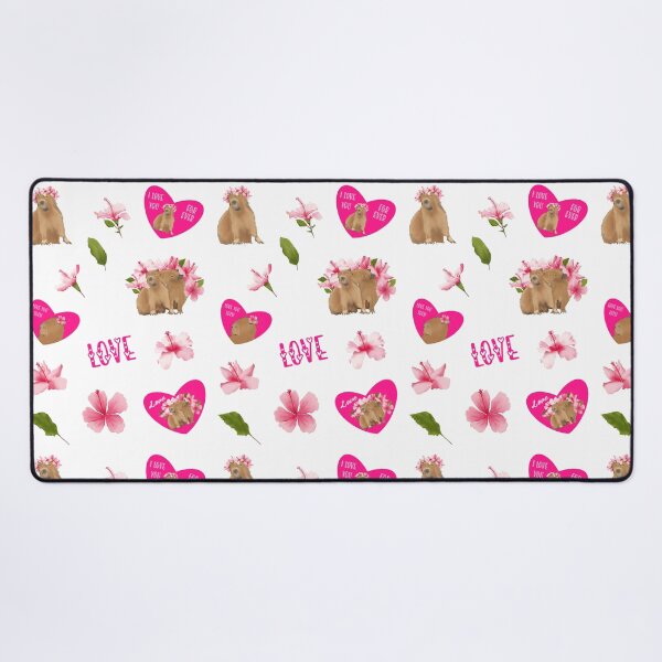 Item preview, Capybara stickers for Valentines day designed and sold by A Sweet  Fragrance Art.