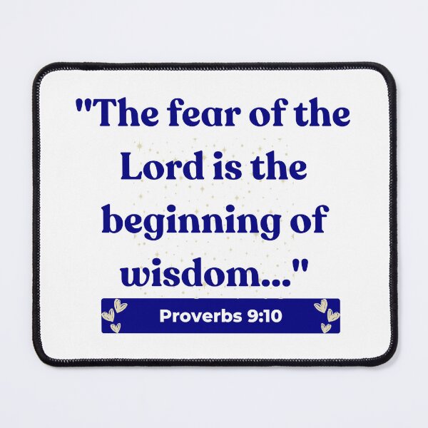 Item preview, Wisdom's Start: Embrace Reverence, Proverbs 9:10 designed and sold by ebocraft.