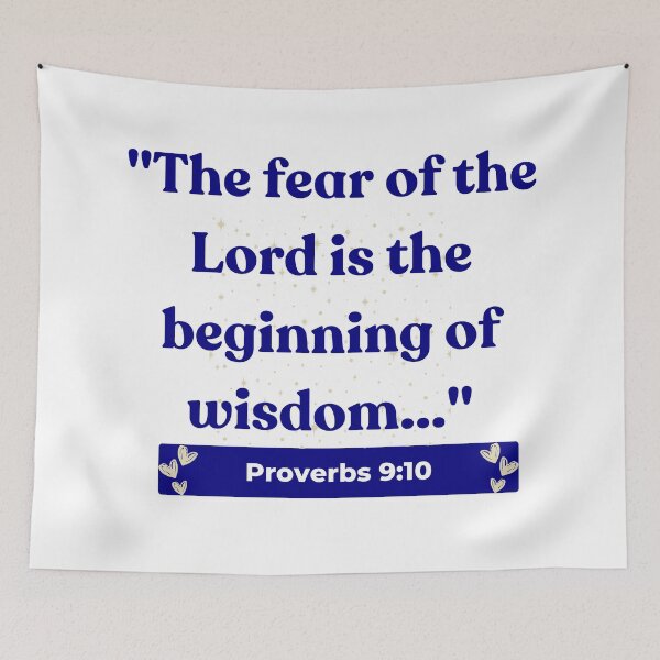 Item preview, Wisdom's Start: Embrace Reverence, Proverbs 9:10 designed and sold by ebocraft.