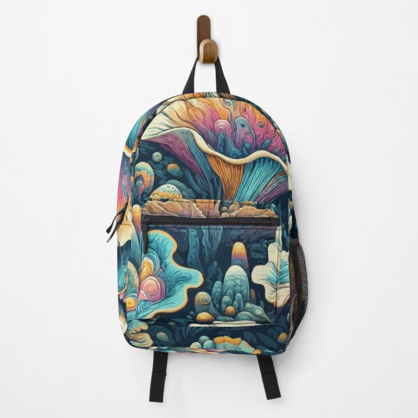 Item preview, Oyster Mushroom Fantasy: A Vibrant Pop Art Pattern designed and sold by printmala.