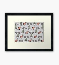 Patterns Framed Print