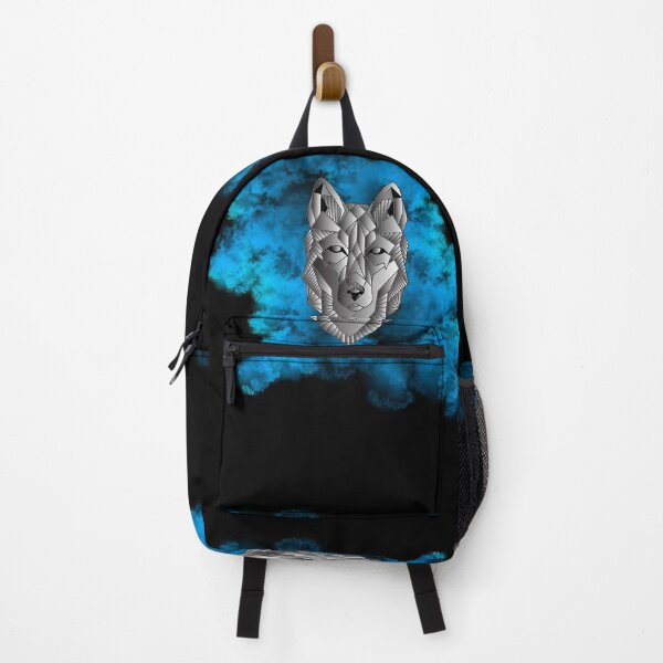 Item preview, blue wolfdog in clouds designed and sold by Moris-shop.