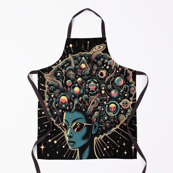 Item preview, Afro-futurism Black African Art designed and sold by KitonicTees.