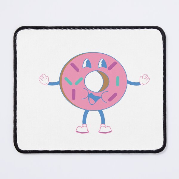 Item preview, Retro Doughnut Character designed and sold by TheOneTrueDoggo.