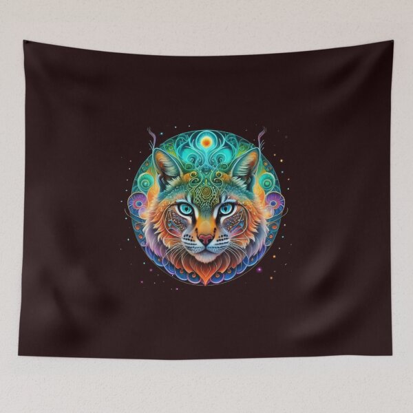 Item preview, Sweet and mystical bobcat designed and sold by HFWorld.